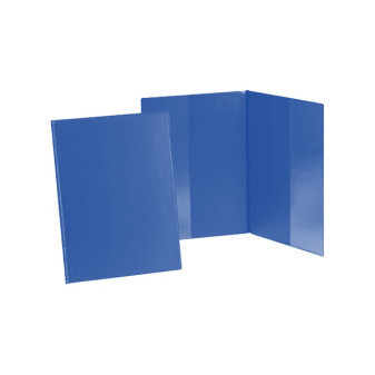 Deska A4 svislé kapsy, modrá