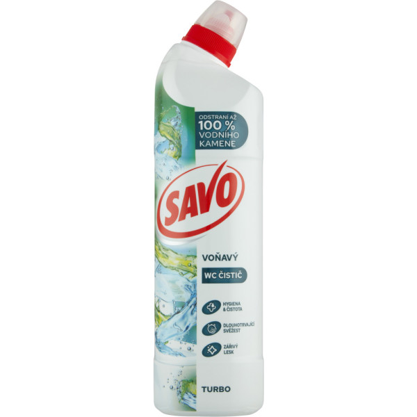 Savo WC gel, turbo, 750ml