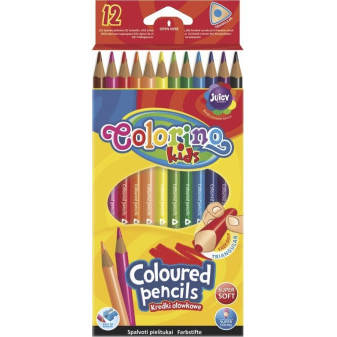 Pastelky 12ks Colorino 3hr