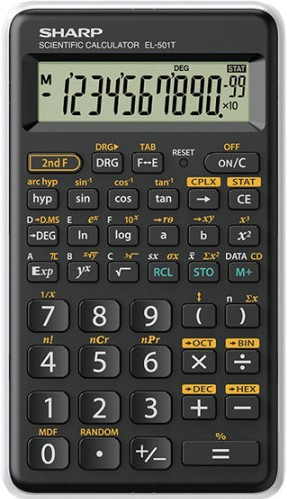 Kalkulačka sharp EL-501 TB-WH