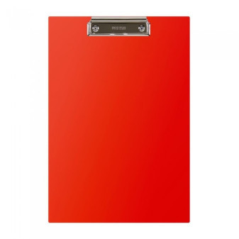 Deska A4 s klipem, lamino, červená