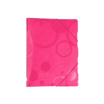 Deska 3klopy + gumička Neo Colori, růžová