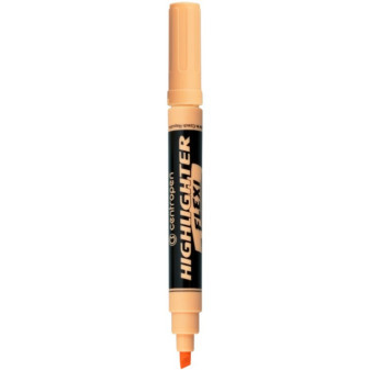 Popisovač zvýrazňovač 8542 flexi, 1-5mm, zkosený, soft oranžová