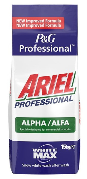 Ariel Alfa Professional prací prášek, 15 kg