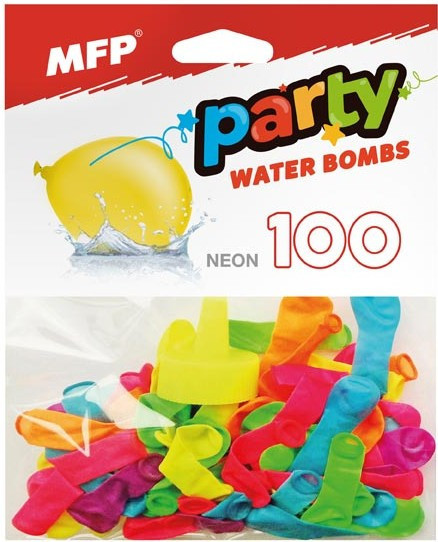 Karneval/balonek naf/vodní bomba/100ks