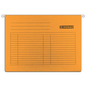 Závěsné zakládací desky s rozlišovačem, oranžová, 25ks