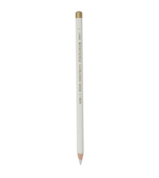 Tužka umělecká pastelová Koh-i-noor 3800/1, bílá