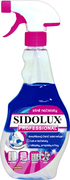 Sidolux Professional Dvě fáze, silné nečistoty, 500ml