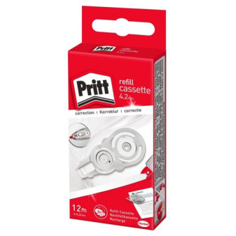 Korekční roller Pritt refill, 4.2mm x 12m, náhradní náplň