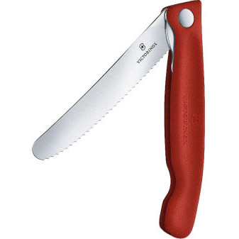 Nůž kapesní červený picnik vlnka / Victorinox