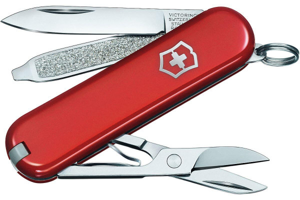 Nůž kapesní,červený Classic SD Colors Style Icon / Victorinox