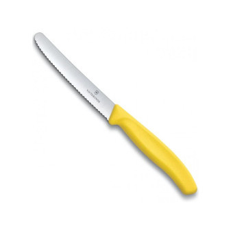 Nůž na rajčata 11cm, žlutý / Victorinox