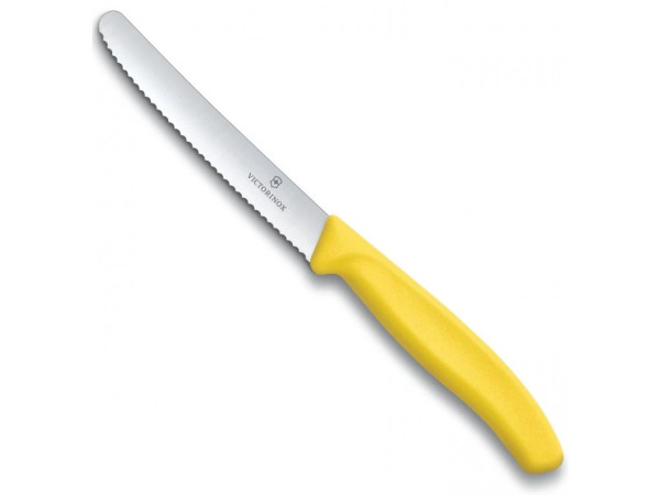 Nůž na rajčata 11cm, žlutý / Victorinox