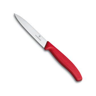 Nůž na zeleninu 10cm červený / Victorinox