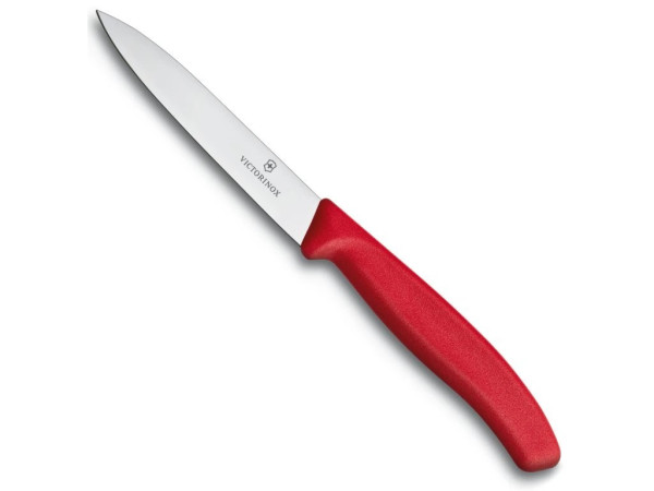 Nůž na zeleninu 10cm červený / Victorinox