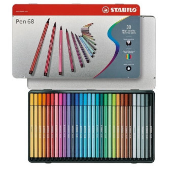 Popisovač fixy Stabilo Pen Arty 6830 2.0, 30ks