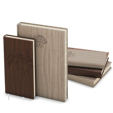 Týdenní diář - BTIk65 - Oskar - wood - A5