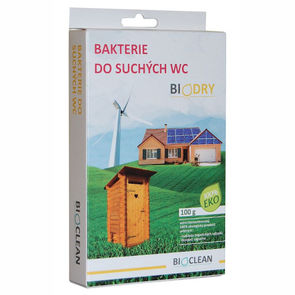 Biodry bakterie do suchých WC, 100g