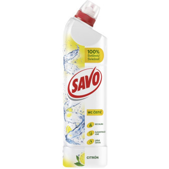 Savo WC čistič, citron, 750ml