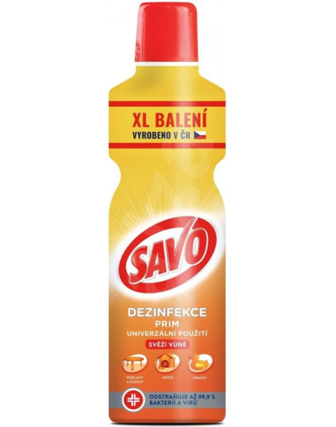 Savo Prim dezinfekce, svěží vůně, 1,2l