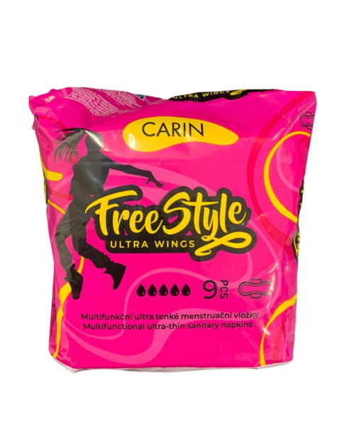 Hygienické vložky Carin Free Style, 9ks