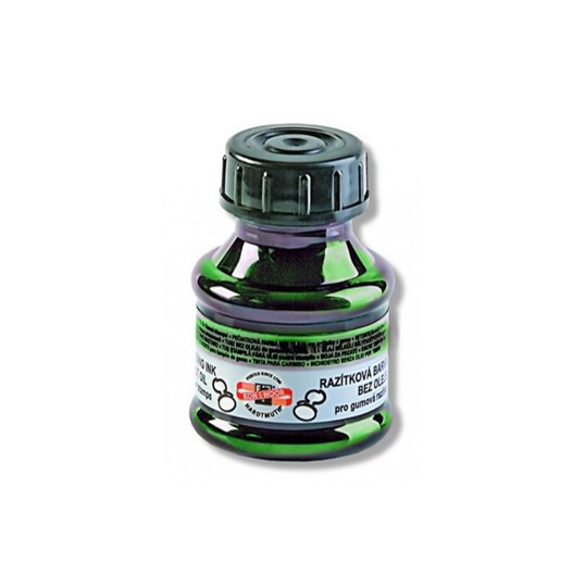 Razítková barva Koh-i-noor, zelená, 50ml