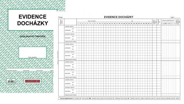 Evidence docházky/ET407