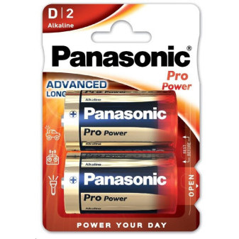 Baterie D LR20, Panasonic, alkalická, 1ks