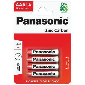 Baterie AAA R03, Panasonic, 4ks