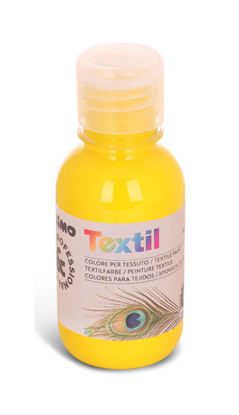 Barva na textil Primo - žlutá, 125ml