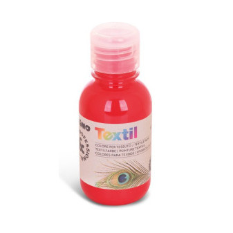 Barva na textil Primo - červená/700, 125ml