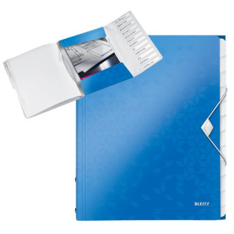 Deska s přihrádkami Leitz WOW, modrá