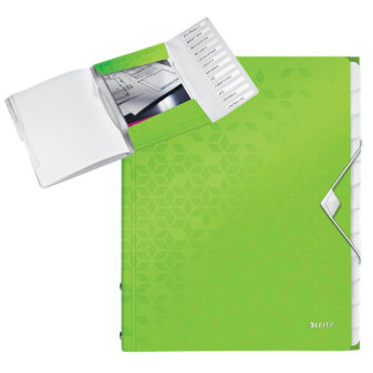 Deska s přihrádkami Leitz WOW, zelená