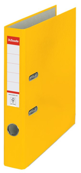 Pákový pořadač A4 Esselte Economy, PP, 5cm, žlutá