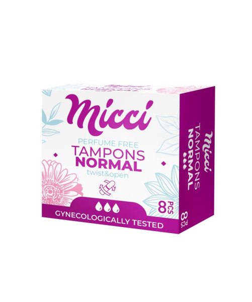 Hygienické tampony Micci Normal, 8ks