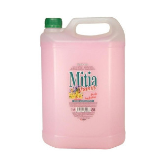 Mitia tekuté mýdlo růžové, flowers, 5l