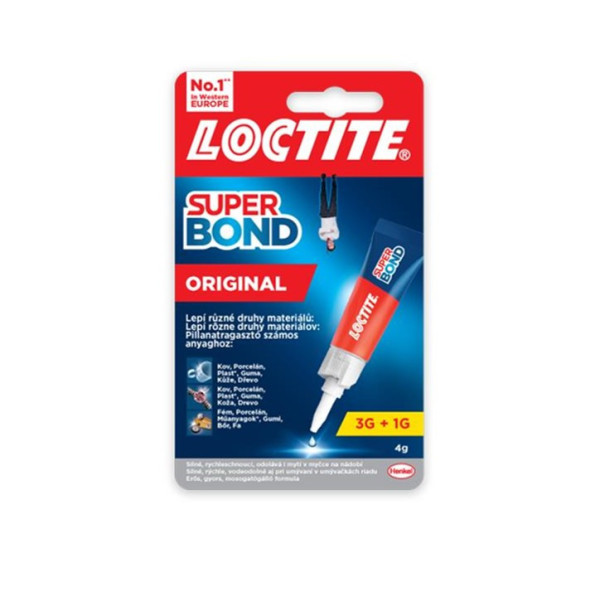 Lepidlo vteřinové, Loctite, SB Original, 4g