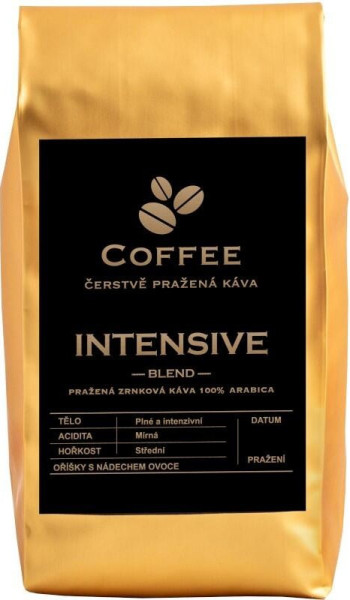 Káva zrno 1kg intensive espresso směs
