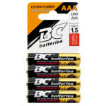 Baterie AA LR6, BC, alkalická, 4ks