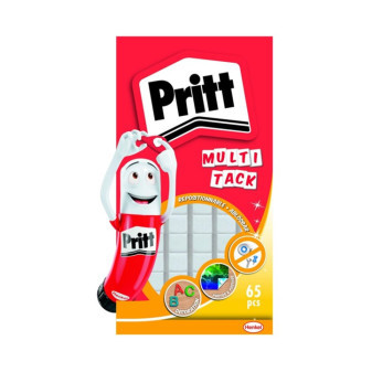 Lepící guma Pritt,  Fix-it, 65ks čtverečků