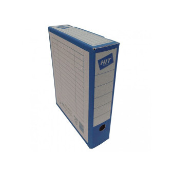 Archivní krabice 10x33x24,5cm modrá