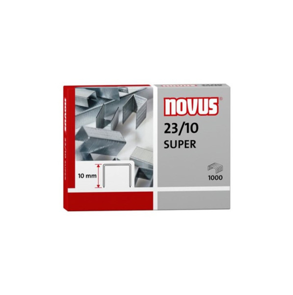 Náplň do sešívačky 23/10 super, Novus, 1000ks