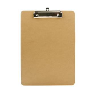 Deska Eco kraft klip, formát A4.