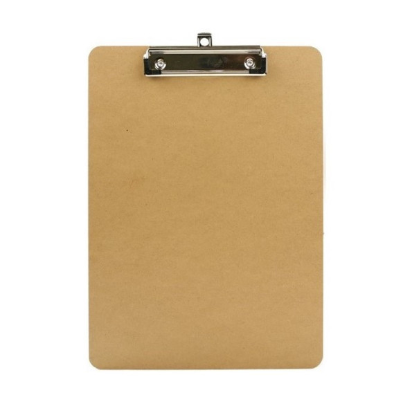 Deska Eco kraft klip, formát A4.