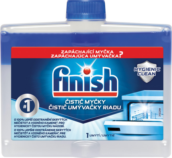 Finish čistič myčky nádobí, 250 ml