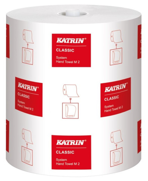 Ručník papírový Katrin Classic System M, role, 2vr., recykl, 160