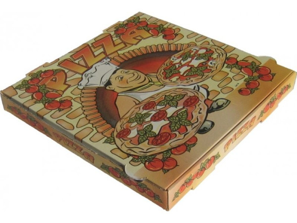 Krabice na pizzu, 32x32x3cm