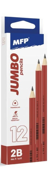 Tužka 3HR jumbo č. 1/2B