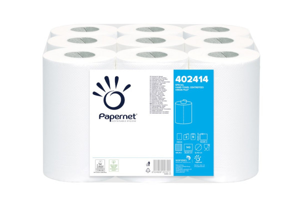 Ručník papírový Papernet Mini, role, 2vr., celulóza, 50m