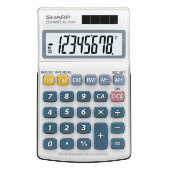 Kalkulačka SHARP EL-250S, šedá